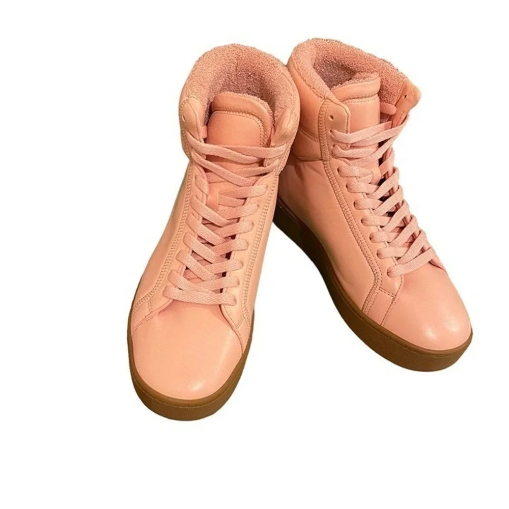 BOTTEGA VENETA NAPPA LEATHER‎ THE QUILT 667143 HIGH-TOP Women's Sneakers EUR-39